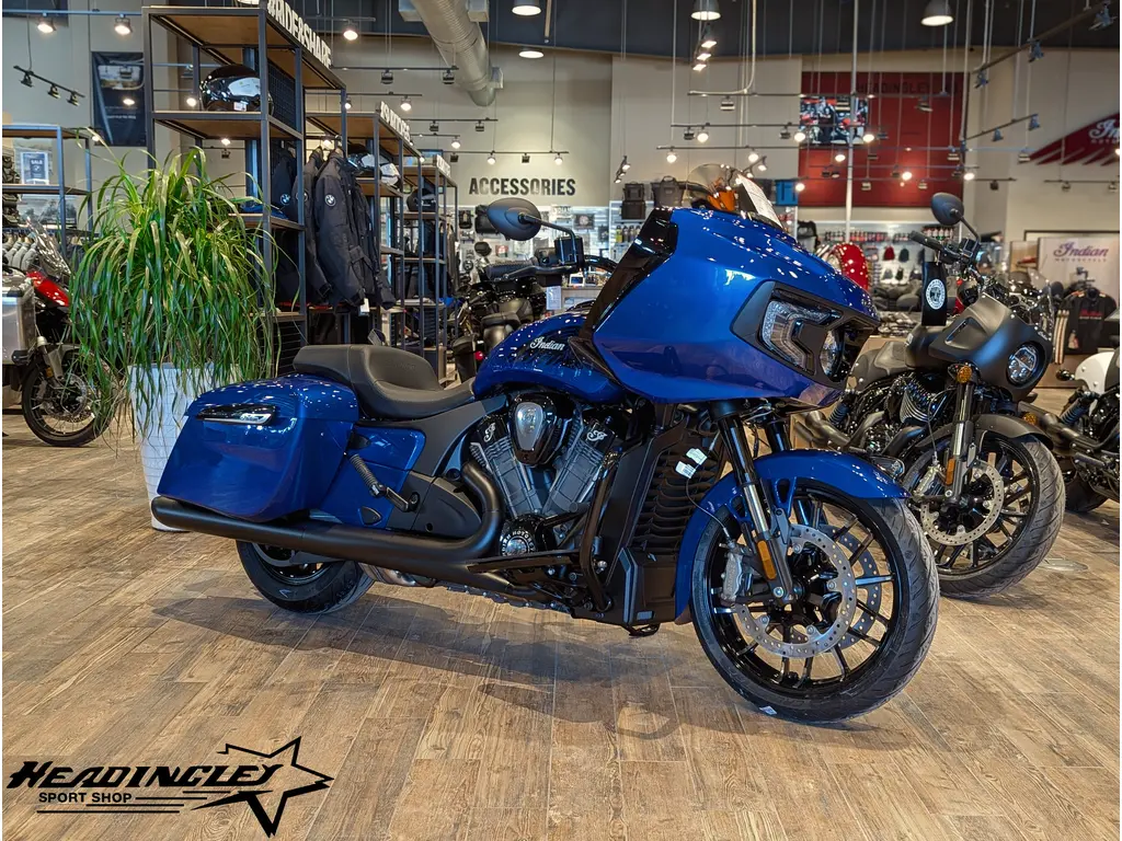 2026 Indian Motorcycle Challenger Dark Horse // Bright Deep Blue Metallic
