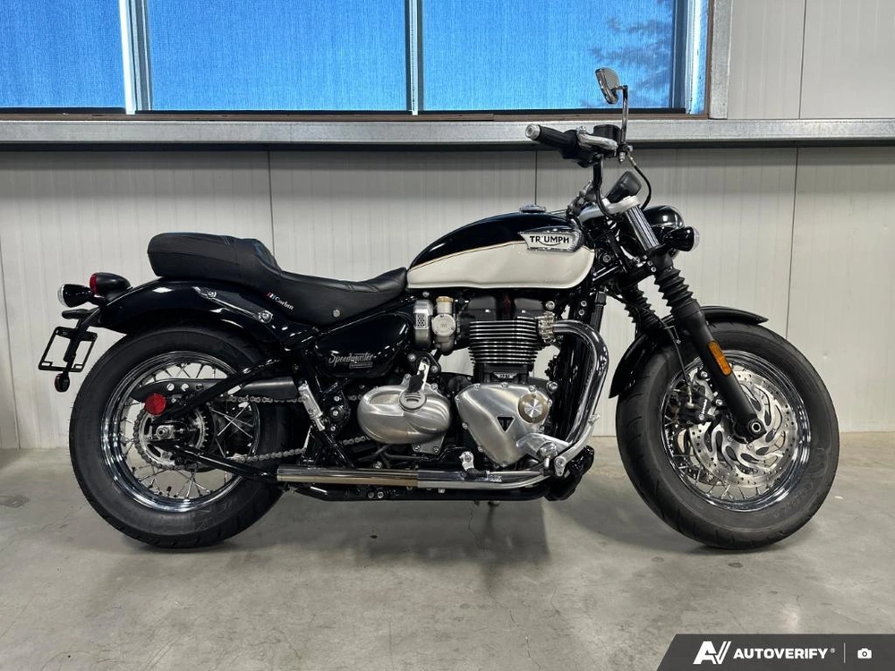 2023 Triumph Bonneville Speedmaster Sapphire Black/fusion White alt
