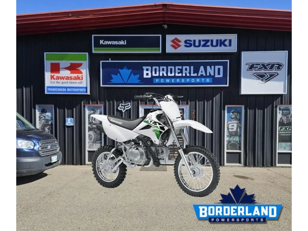 2026 Kawasaki KLX® 110R L - Bright White 