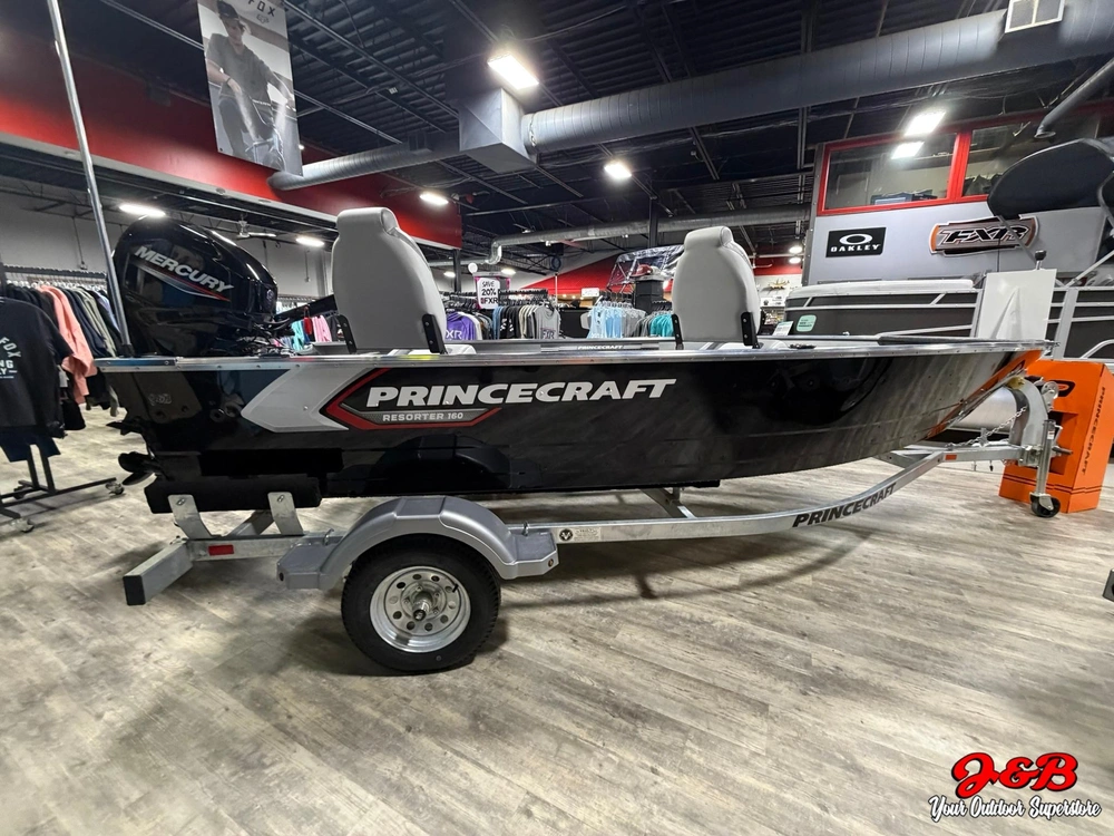 2026 Princecraft Resorter 160 Bt 40elhpt alt