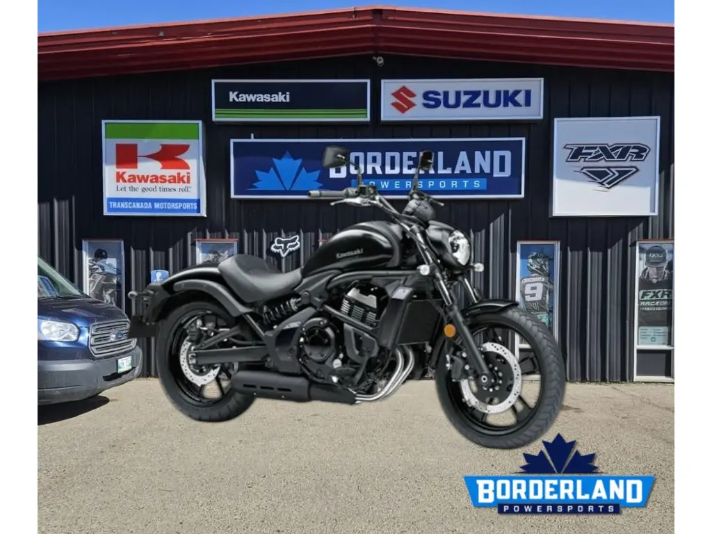 2025 Kawasaki Vulcan S ABS-Metallic Flat Spark Black 