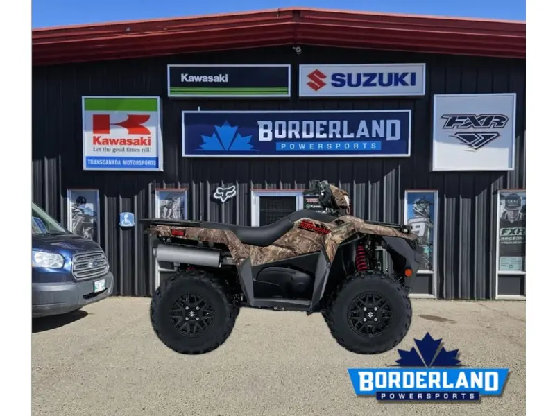 2026 Suzuki KingQuad 750 XPZ - True Timber Kanati