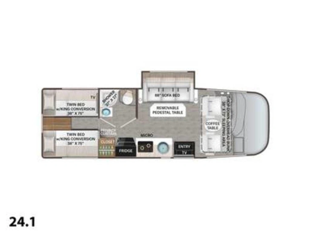 2024 Thor Motor Coach Vegas 24.1 alt