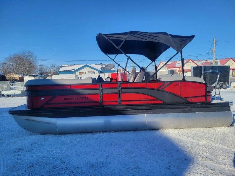 Bennington Marine 21s Swingback Sport 3t Rouge 2026 alt