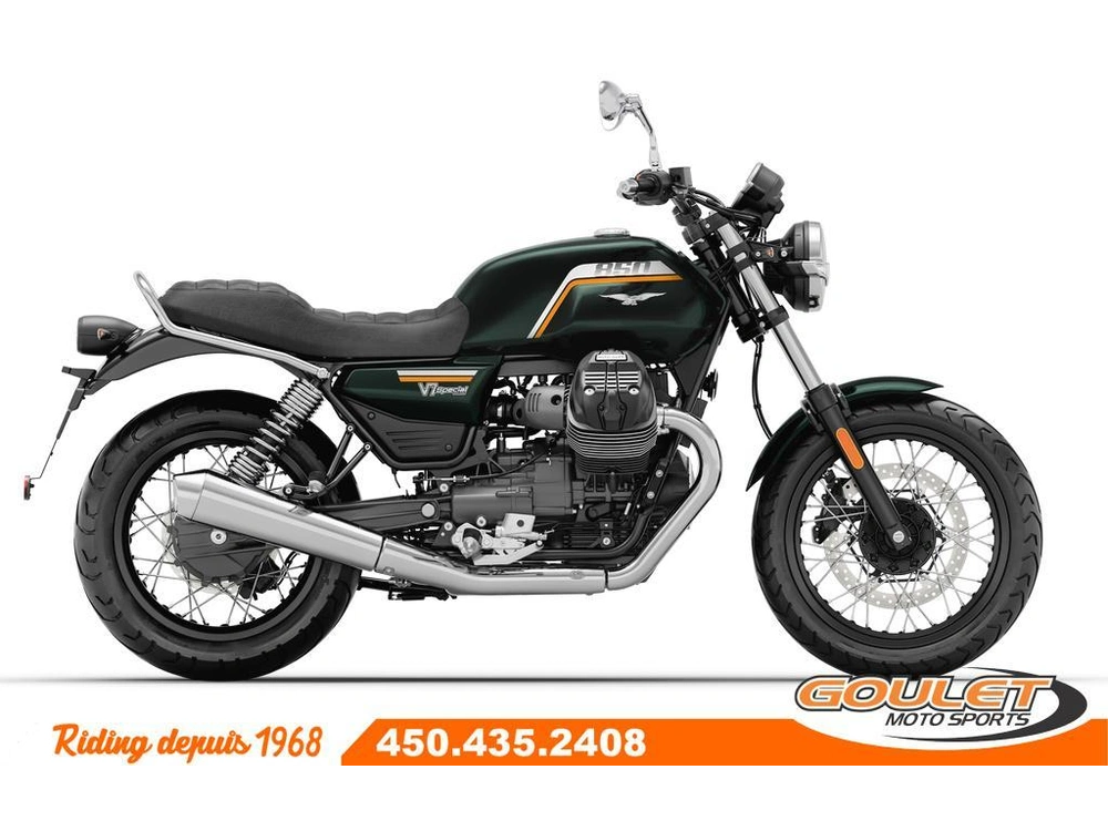 Moto Guzzi V7 Special Nero Smeraldo 2026 alt