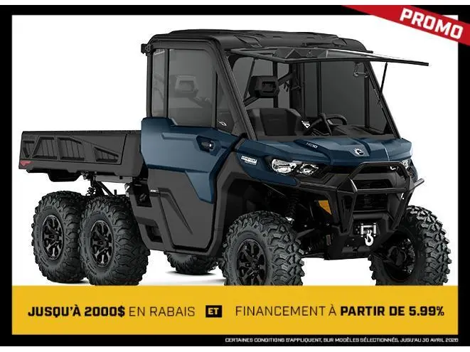 Can-Am Defender 6x6 LIMITED CAB HD10 2026