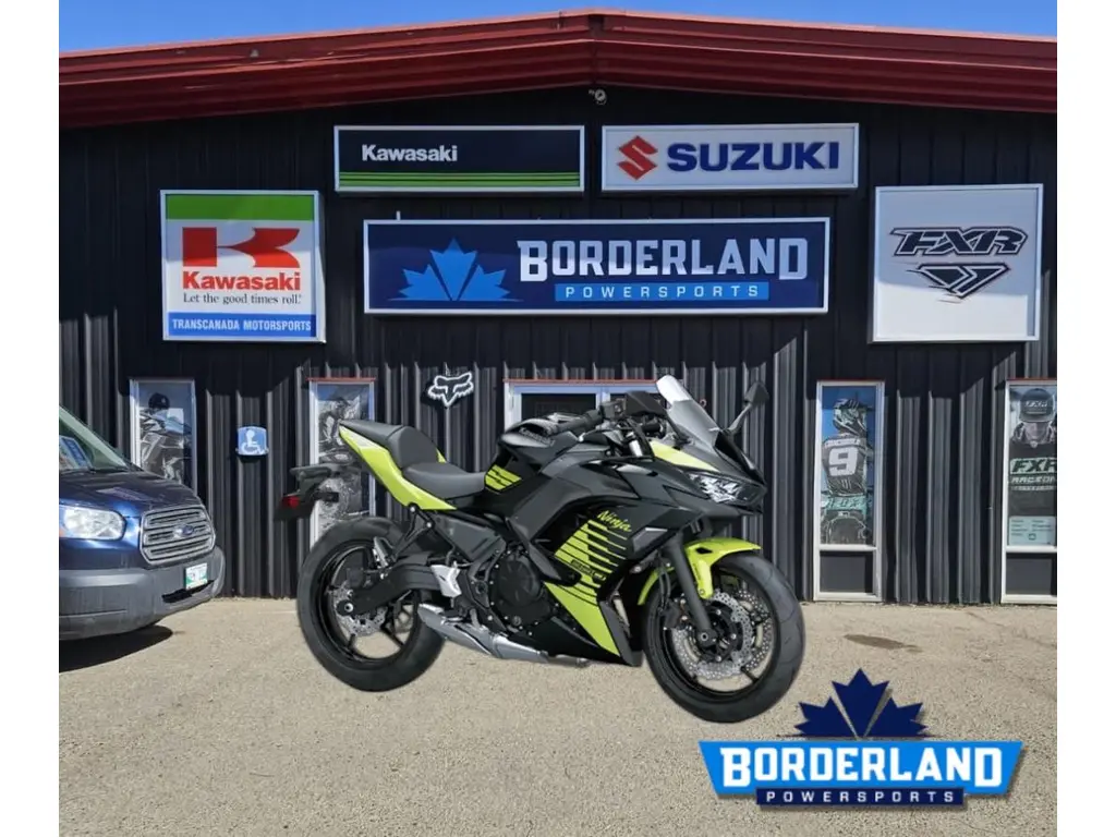 2026 Kawasaki Ninja® 650 ABS - Metallic Yellowish Green