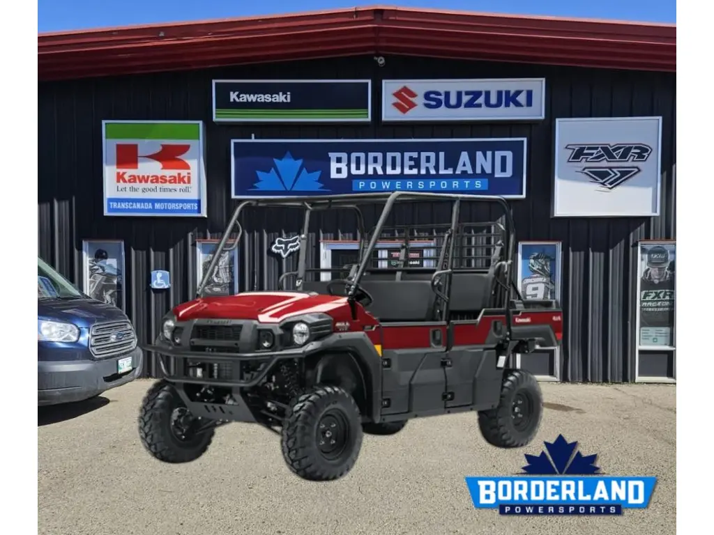 2026 Kawasaki Mule PRO-FXT EPS - Dark Royal Red 