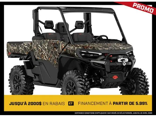 2026 Can-Am Defender X mr HD11 with half doors