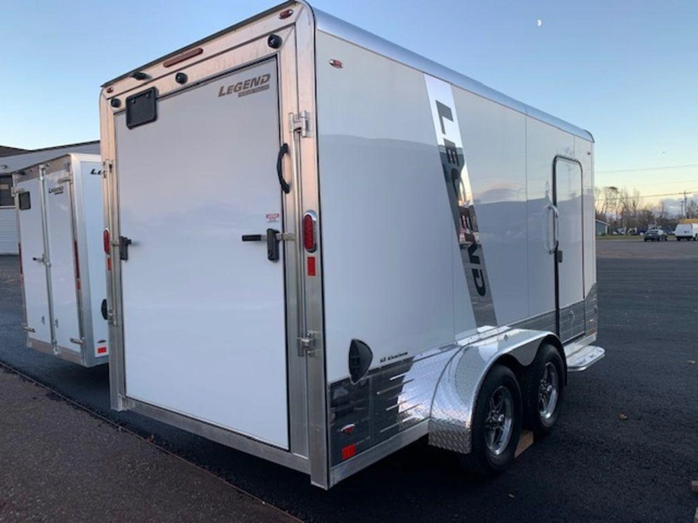 2024 Legend Deluxe V-nose Tandem Axle 7x17 alt