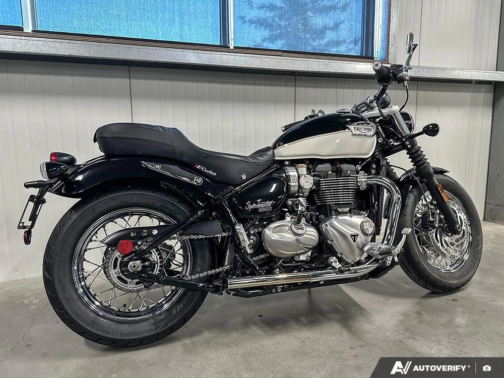 2023 Triumph Bonneville Speedmaster Sapphire Black/fusion White alt
