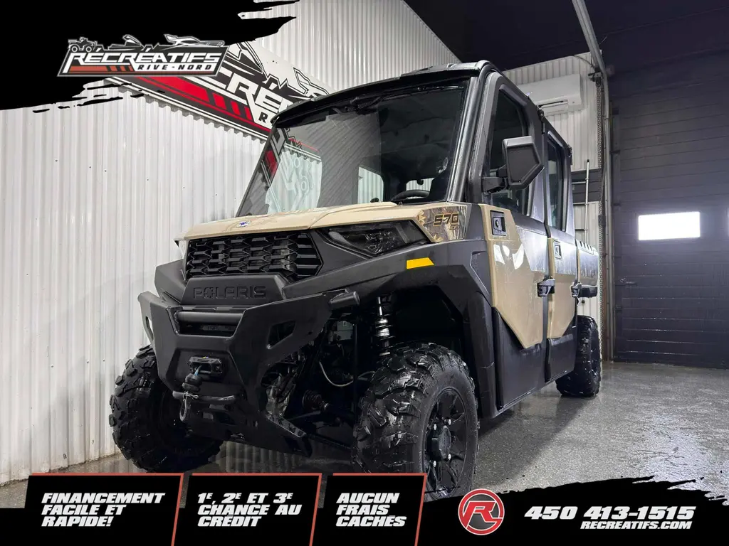 2025 Polaris RANGER CREW 570 SP NORTHSTAR EDITIONS SAND DUNE