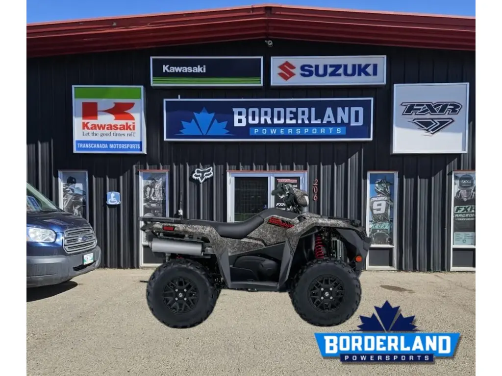 2026 Suzuki KingQuad 750 XPZS - Cast Carbon