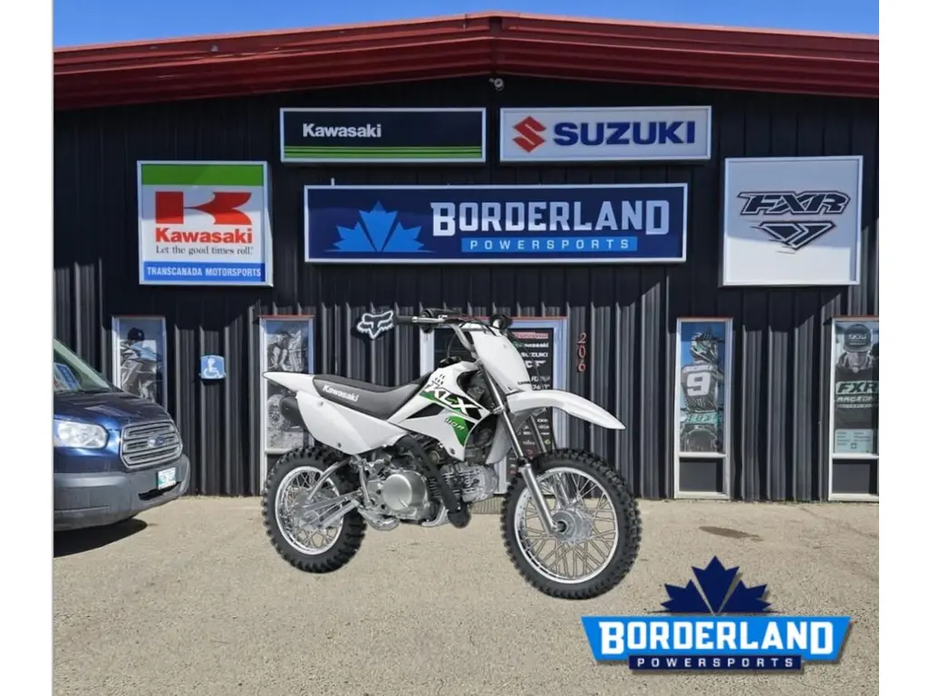 2026 Kawasaki KLX® 110R - Bright White 