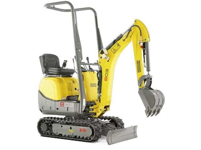 2023 Wacker Neuson Mini-excavator 803 alt