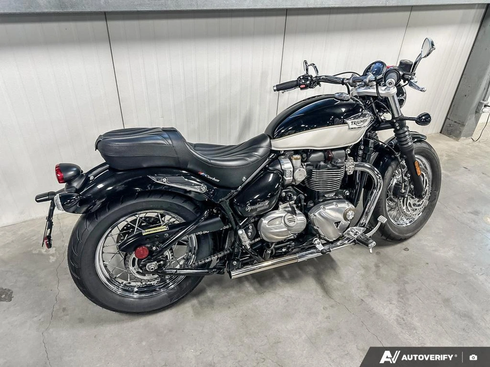 2023 Triumph Bonneville Speedmaster Sapphire Black/fusion White alt
