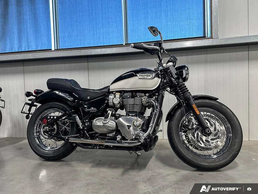 2023 Triumph Bonneville Speedmaster Sapphire Black/fusion White alt