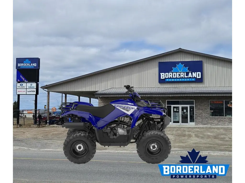 2025 Yamaha 110 Grizzly Blue 
