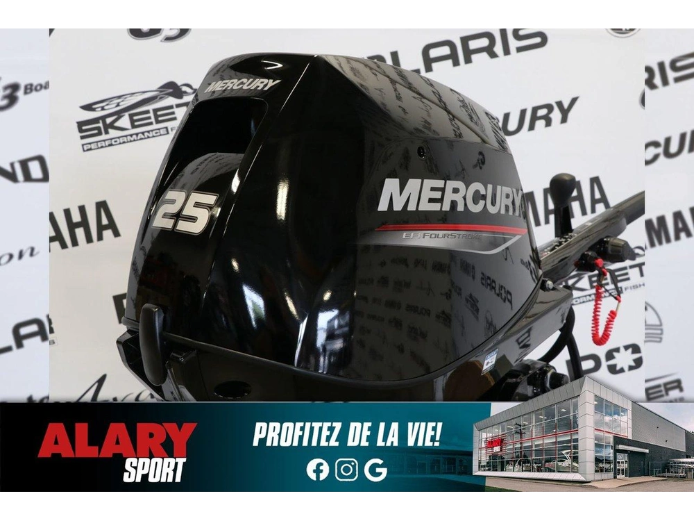 Mercury Mercury 25elhpt Long (20 Pouces) Power Trim 2026 alt