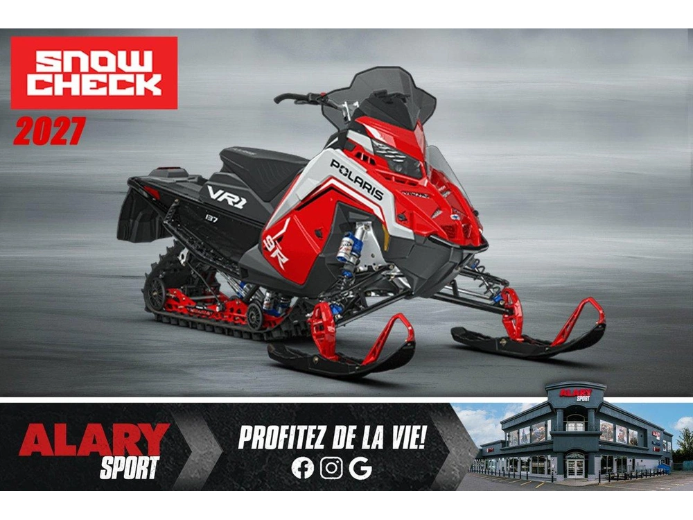 2027 Polaris 9r Indy Vr1 137 Snowcheck (exclusif)