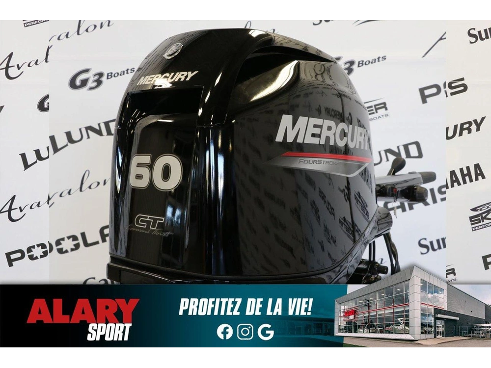 2026 Mercury Mercury 60elhpt Ct Démarreur Élèctrique, Long (20 Pouces) alt