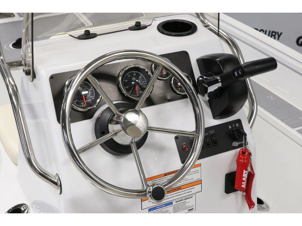 G3 Boats G3 Boats Bay 17 + Yamaha 70 Hp Blanc & Remorque 2024 alt