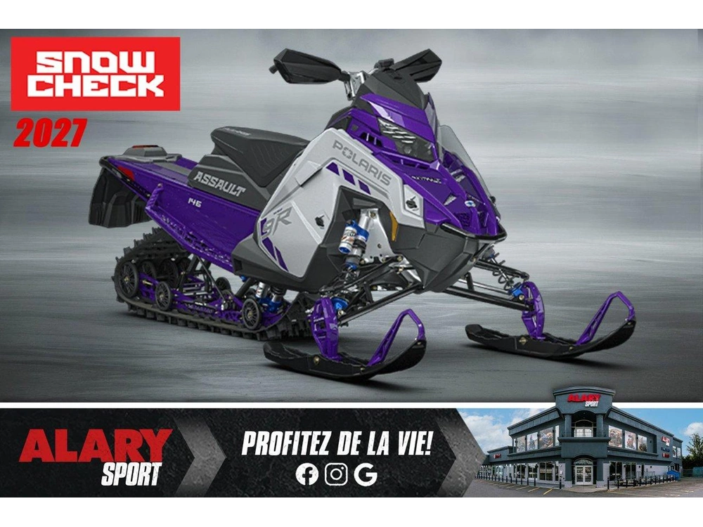 2027 Polaris Polaris 9r Switchback Assault 146 Race Ifs Snowcheck (exclusif) alt