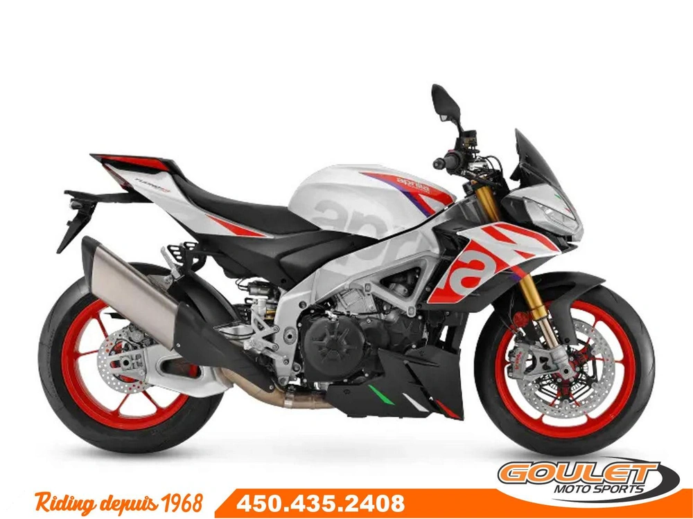 Aprilia Tuono V4 1100 Factory White Speed White Speed 2023 alt