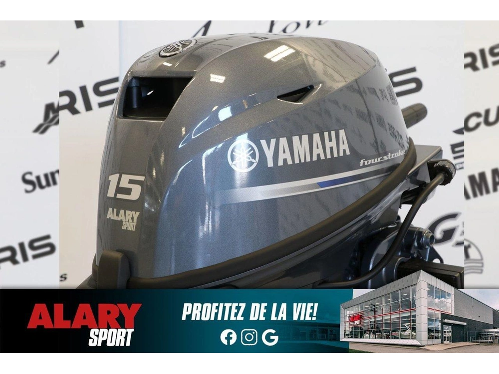 2027 Yamaha F15lmha Pied Long (20 Pouces) alt