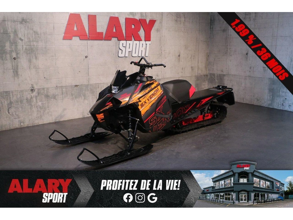 2025 Yamaha Yamaha Sx Venom Mountain 146 alt