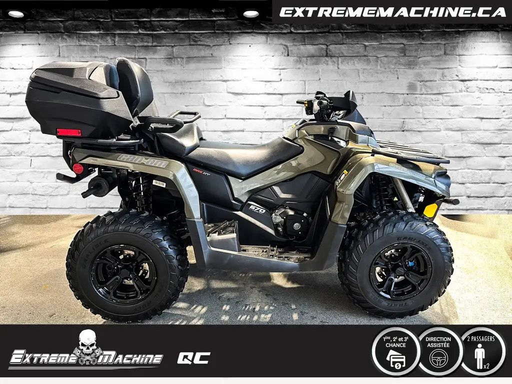 Can-Am CAN AM OUTLANDER MAX XT 570 2022 - BAS KILOMÉTRAGE!!!