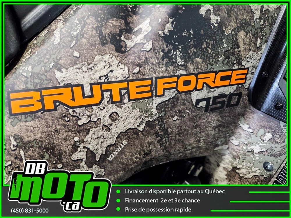 Kawasaki Brute Force 750 Se Camo ** 0% D'intérêt Disponible ** 2026 alt