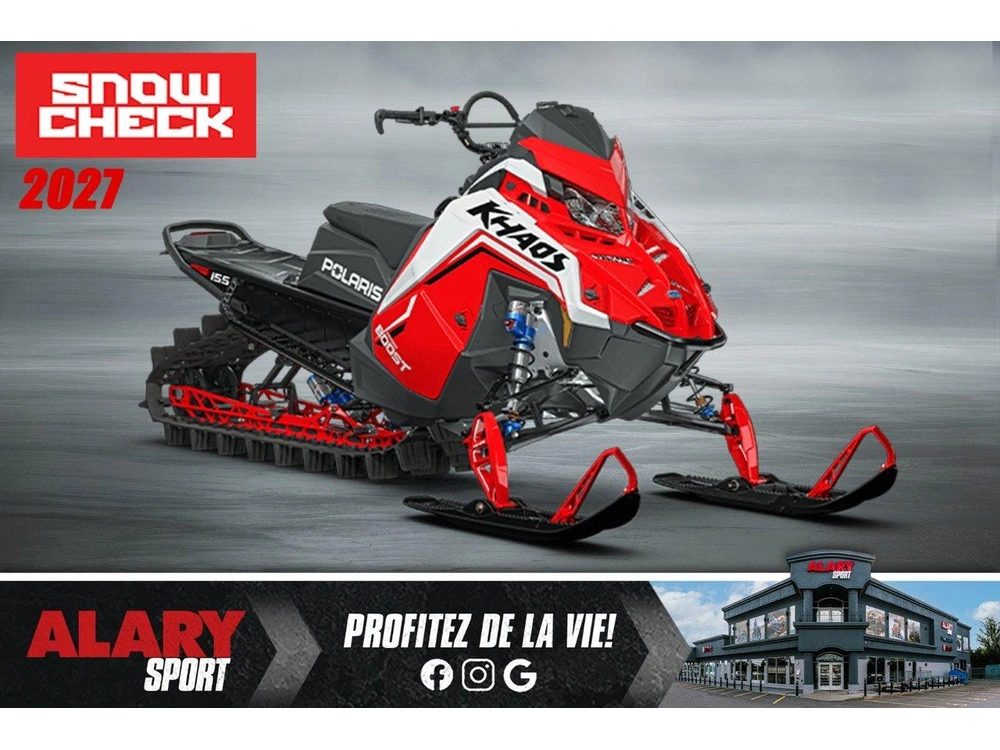 Polaris Boost Rmk Khaos 155 Snowcheck (exclusif) 2027