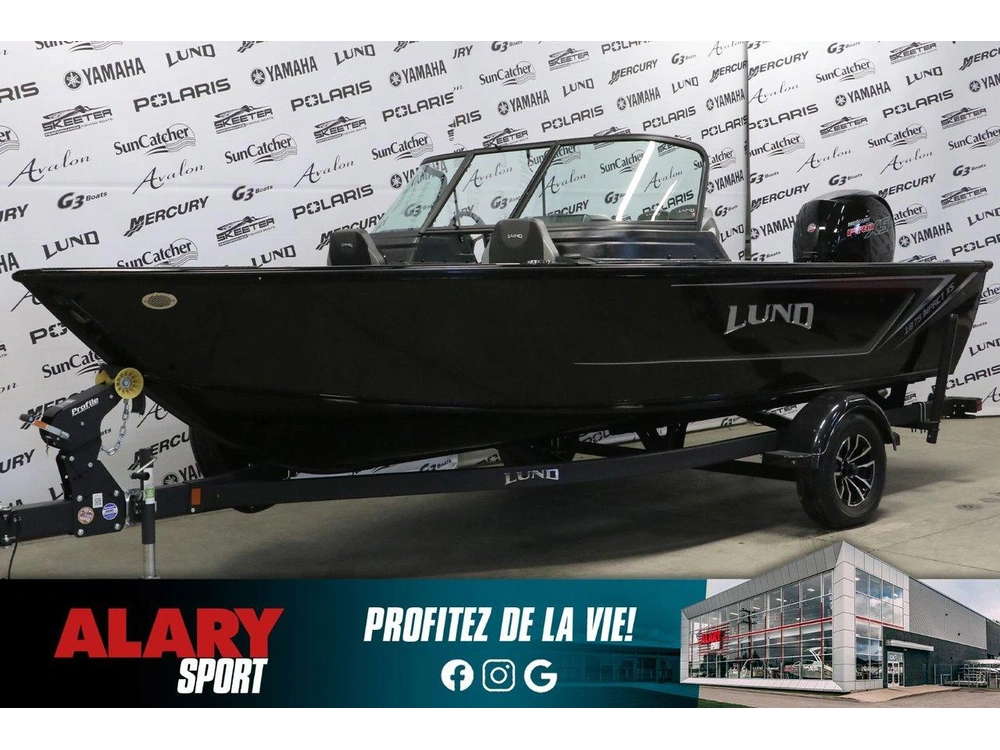 2025 Lund 1875 Impact Xs Sport + Mercury 150 Hp & Remorque alt
