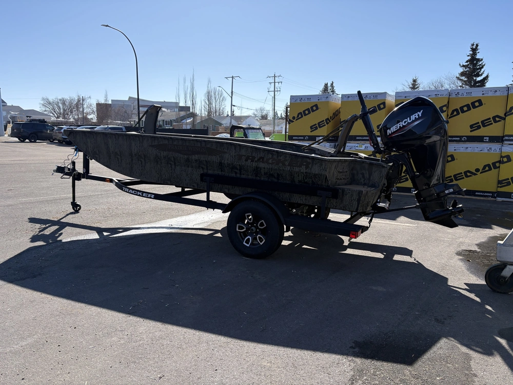 2026 Tracker 1650t Duckboat 40 Tiller 40rlhpt 4s Efi alt