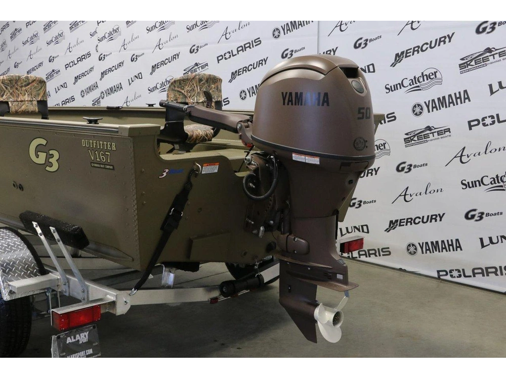 2026 G3 Boats V167tof Outfitter + Yamaha F50lhc3 alt