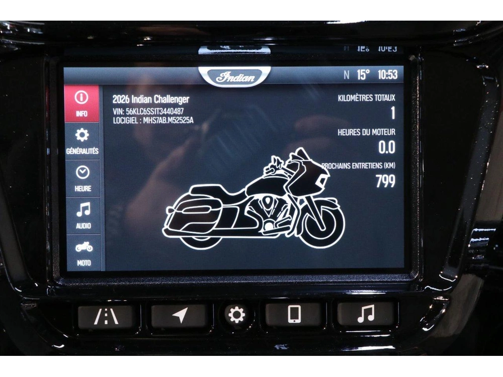 2026 Indian Motorcycle Indian Challenger Limited + 112 & Powerband Audio alt