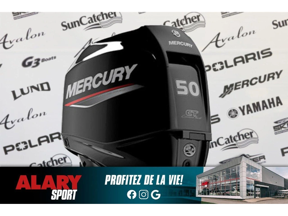 2026 Mercury Mercury 50elpt Ct Démarreur Élèctrique, Long (20 Pouces) alt