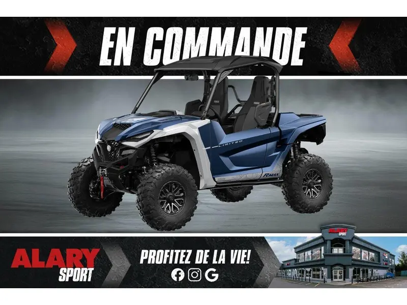 2026 Yamaha WOLVERINE RMAX2 1000 LIMITED