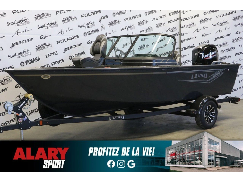2026 Lund 1650 Rebel Xl Sport + Mercury 90 Hp & Remorque alt