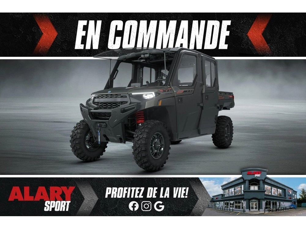 2026 Polaris Ranger Crew Xp 1000 Edt. Trail Boss Northstar alt