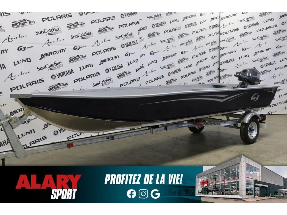 2025 G3 Boats Chaloupe Guide V16xt + Yamaha 20 Hp & Remorque alt