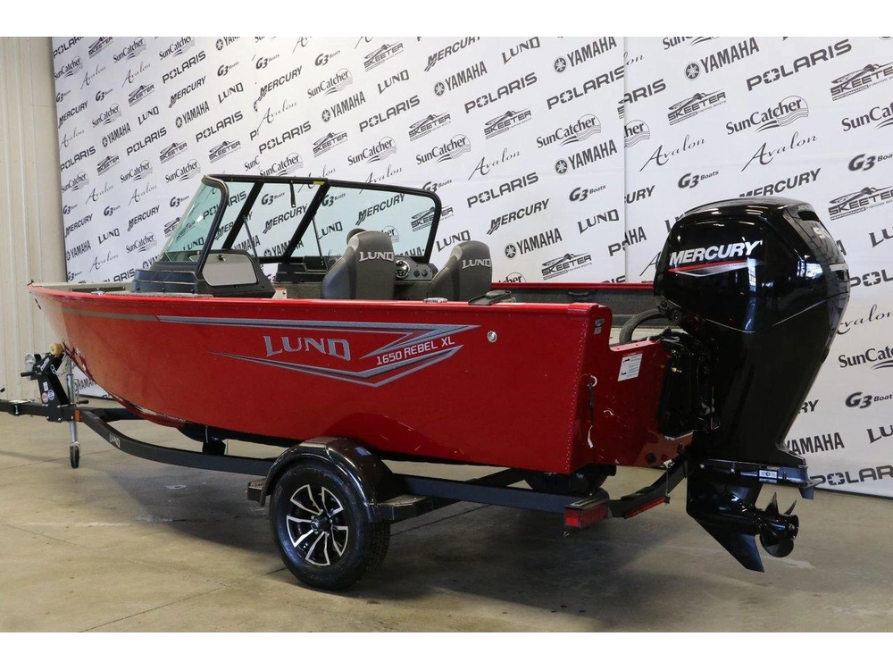 2026 Lund 1650 Rebel Xl Sport + Mercury 90 Hp & Remorque alt