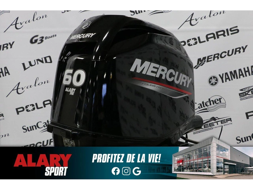 2024 Mercury Mercury 60elpt Démarreur Élèctrique, Long (20 Pouces) alt