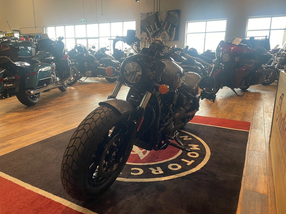 2026 Indian Motorcycle Scout Bobber Lt W/ Tech - Heavy Metal alt