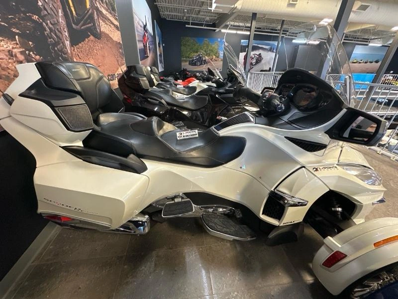 2015 Can-am Spyder Rt Ltd Se6 Blanc alt