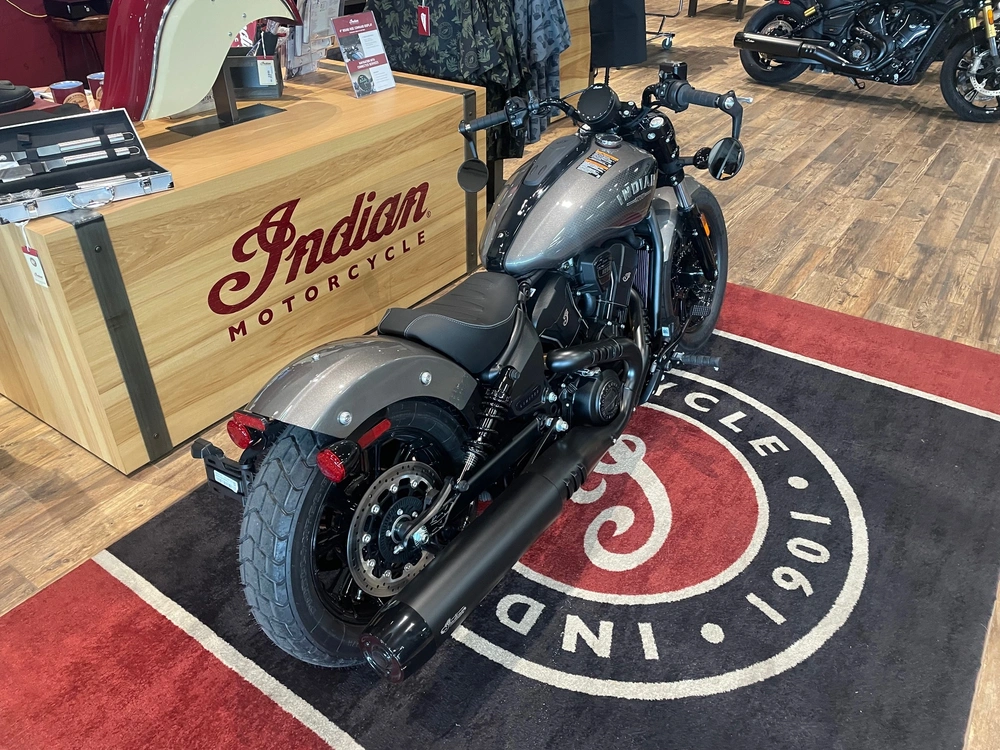 2026 Indian Motorcycle Scout Bobber Lt W/ Tech - Heavy Metal alt