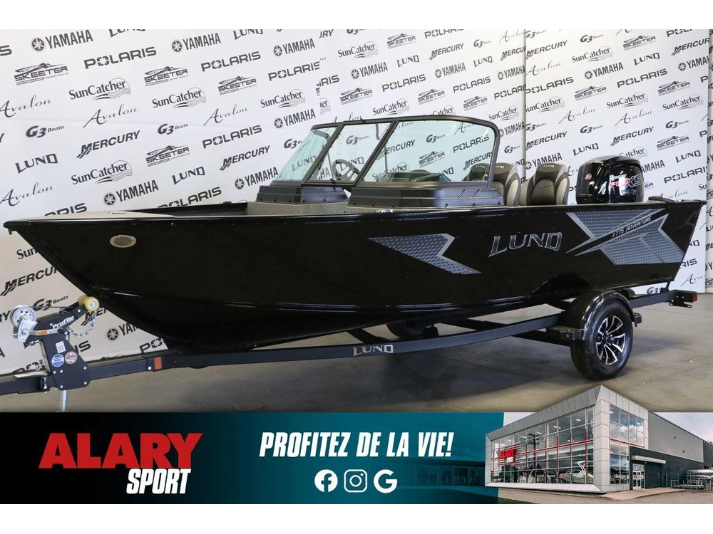 2026 Lund 1775 Adventure Sport + Mercury 115 Hp & Remorque alt