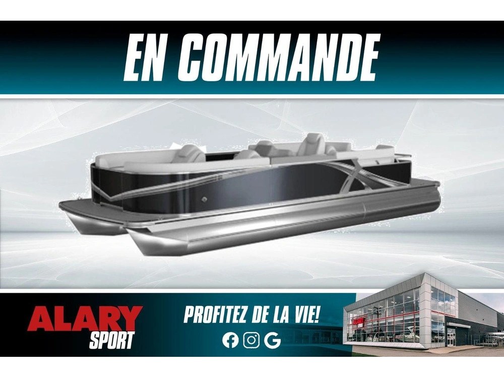 2026 Avalon Avalon Lsz 2385 Versatile Rear Bench Platinum + Yamaha Vmax 150 Hp alt