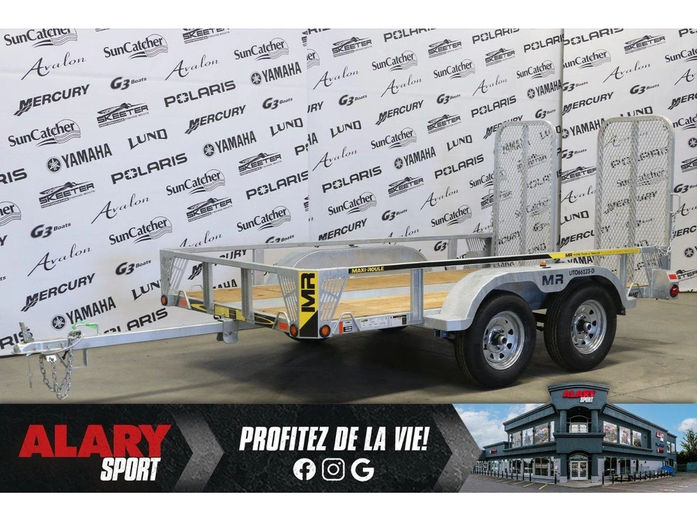 Maxi-roule Uto66123d 66x123 Double Essieux 2026